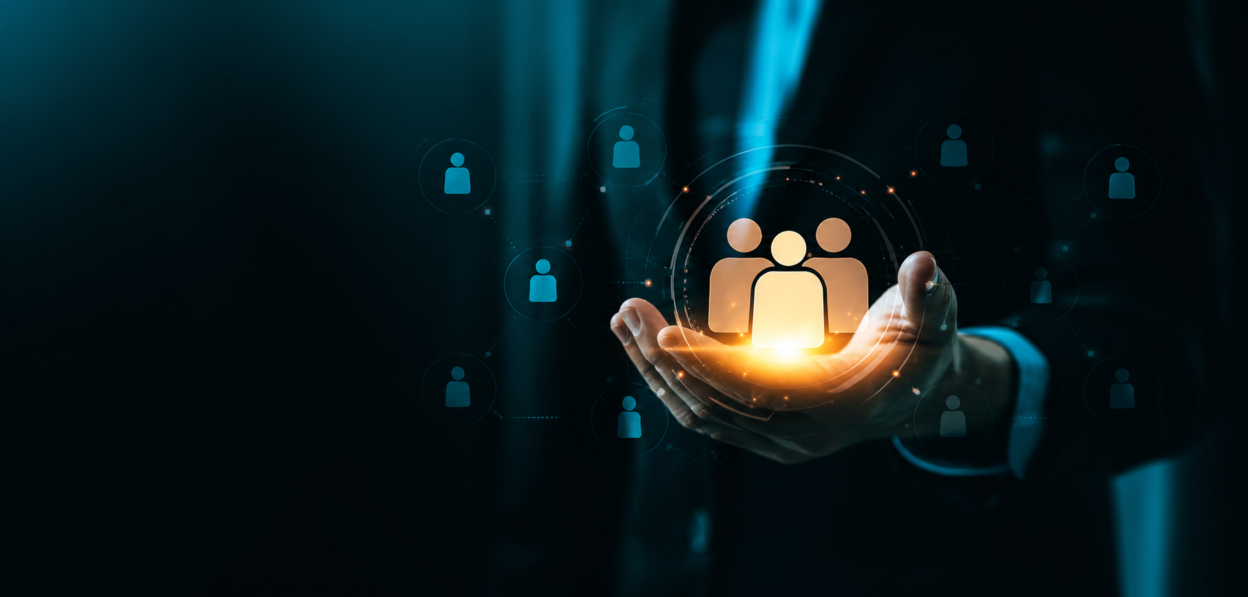 Recruiter reviewing candidates